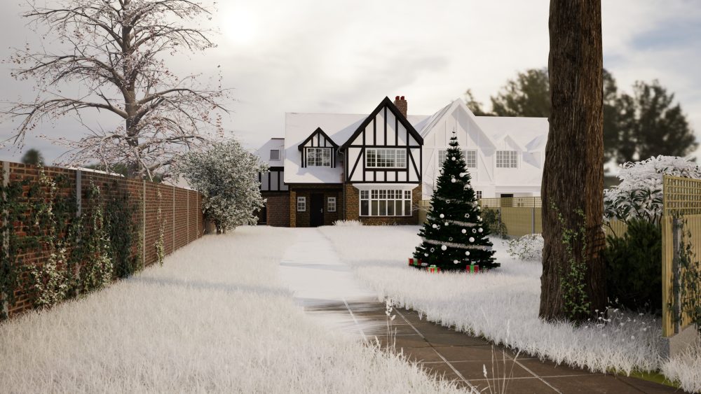 slant architects christmas card 2025