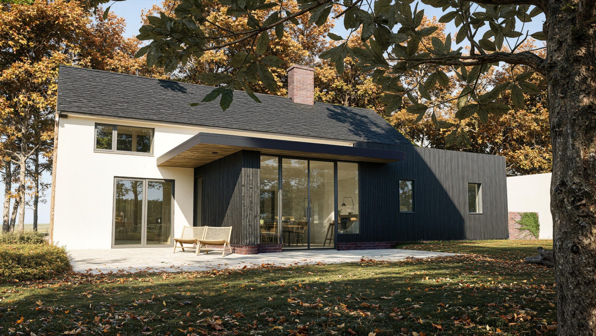 slant architects - Mole Cottage. Selected example of house extension