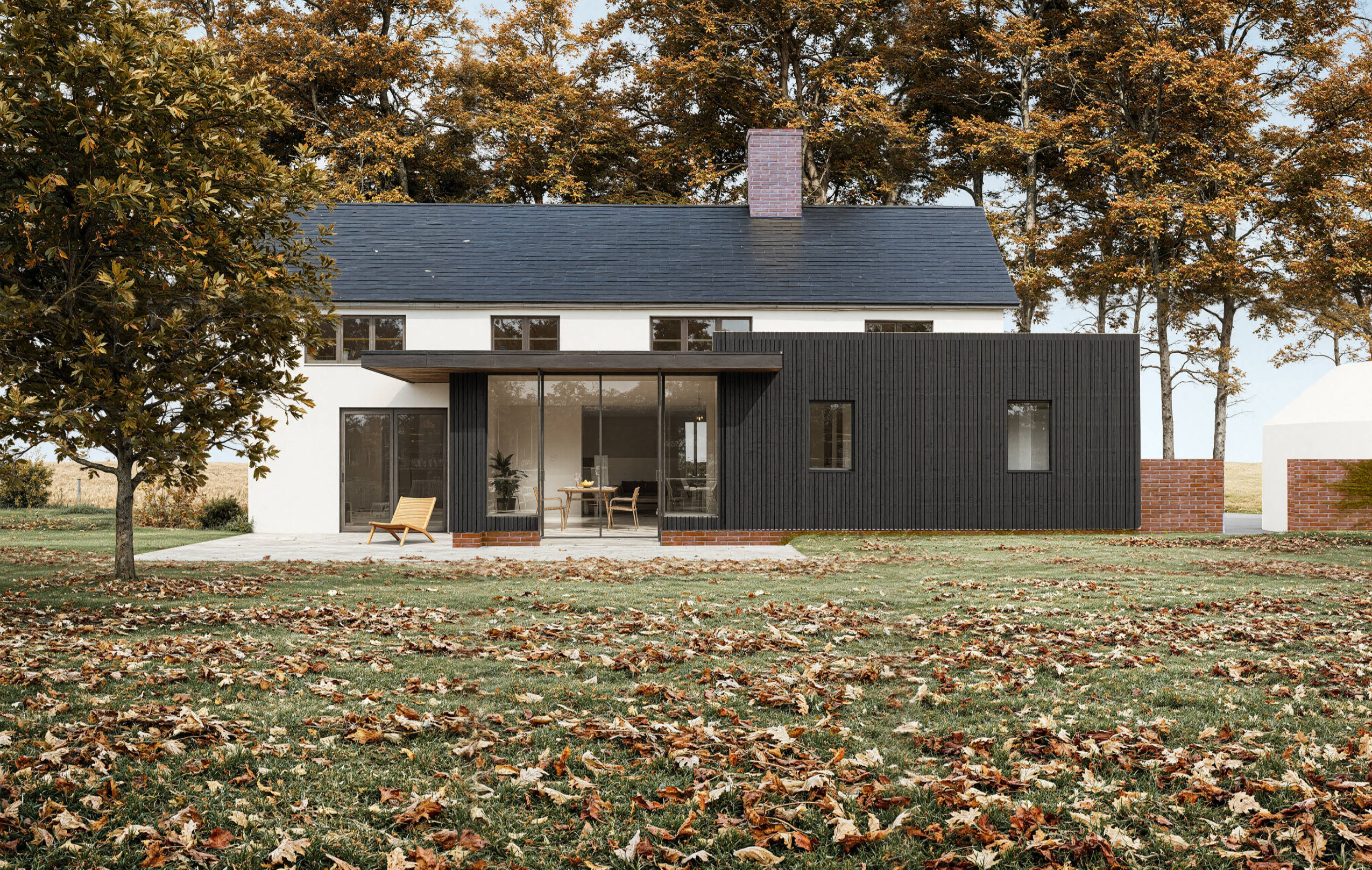 slant architects – Mole Cottage. Selected example of house extension
